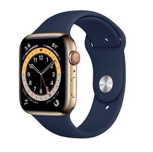 Apple Watch series 6 stainless steel gold